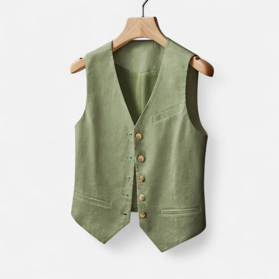 Allegra | Women’s Elegant Sleeveless Vest – Tailored Sophistication for Every Season