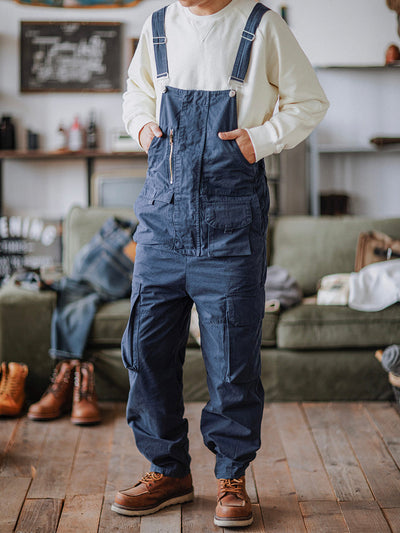 Sylvain | Loose Overalls with Multiple Pockets – Casual and Functional Style