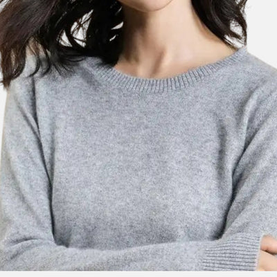 Tatiana | Women’s Merino Wool Sweater – Timeless O-Neck Elegance