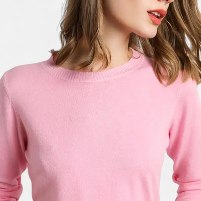 Tatiana | Women’s Merino Wool Sweater – Timeless O-Neck Elegance