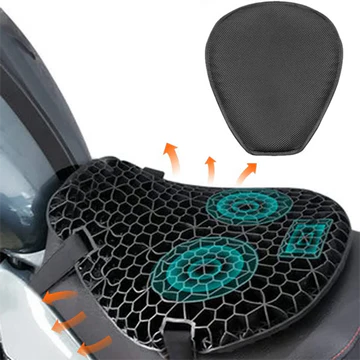 Alek | Gel Motorcycle Seat Cushion