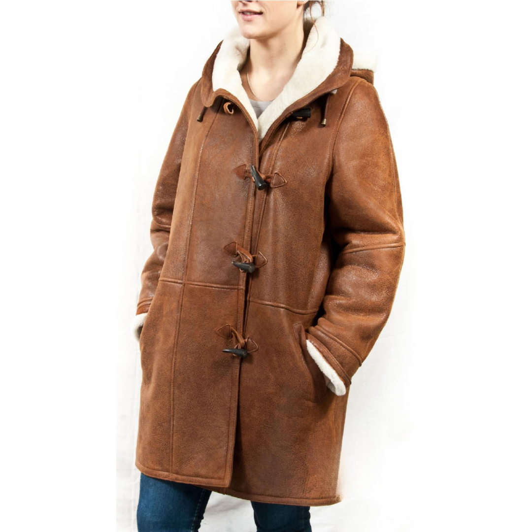 Varise | Women’s Shearling-Lined Hooded Jacket