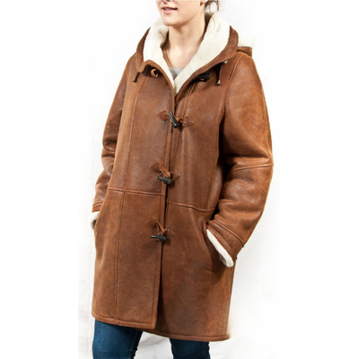 Varise | Women’s Shearling-Lined Hooded Jacket