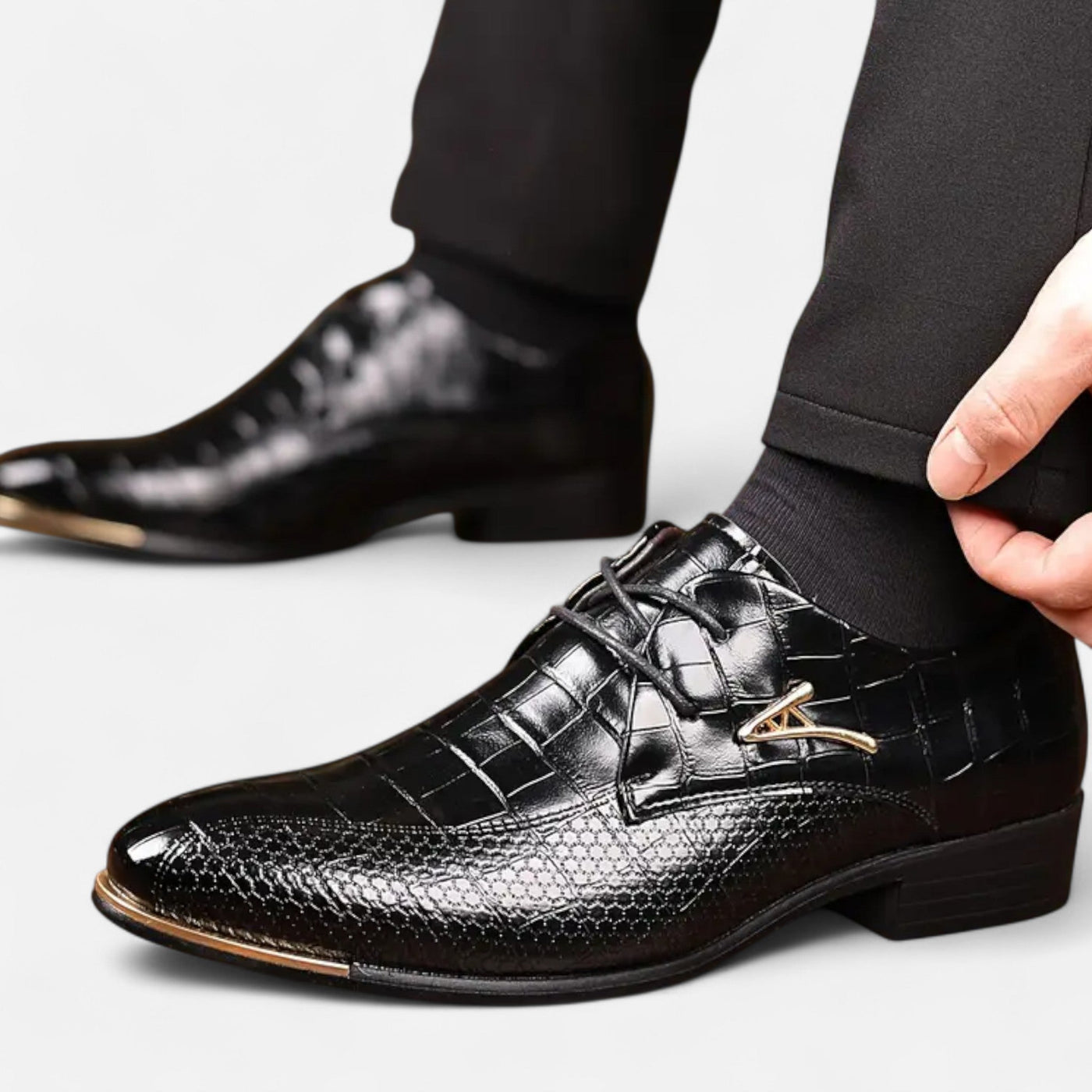 Claude | Classic Gentleman’s Formal PU Leather Shoes