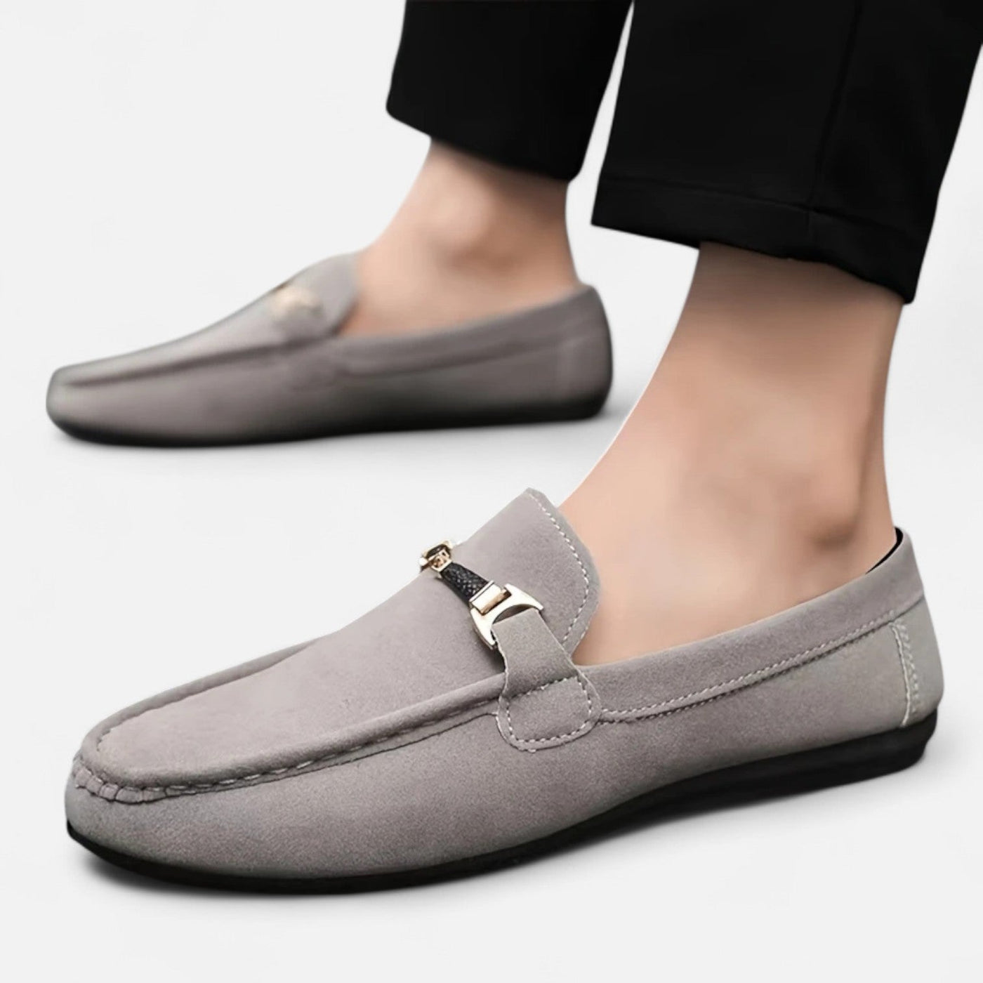 Bentley | Men’s Slip-On Buckle Loafers – Effortless Sophistication for Every Step