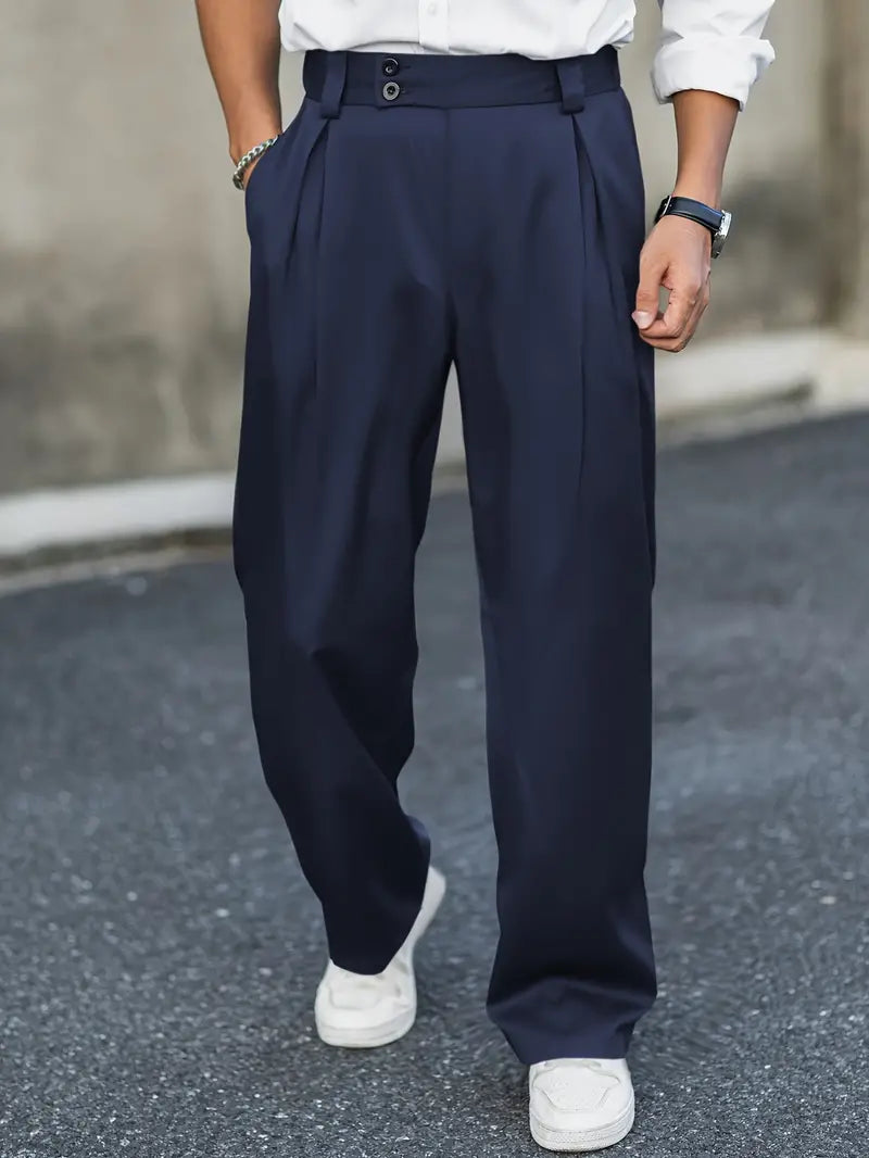 Walter | Men’s Casual Loose-Fit Trousers