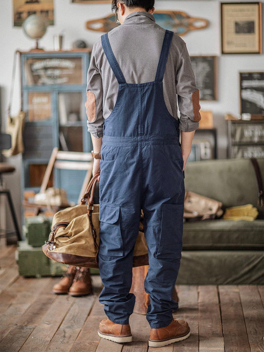 Sylvain | Loose Overalls with Multiple Pockets – Casual and Functional Style