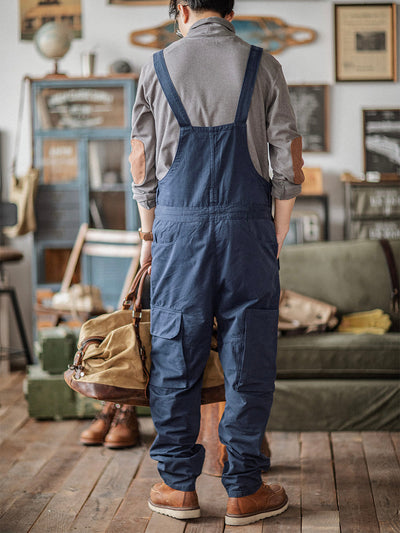 Sylvain | Loose Overalls with Multiple Pockets – Casual and Functional Style