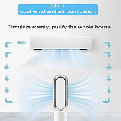 Airpure™ | 3-in-1 Bladeless Cooling & Air Purifier