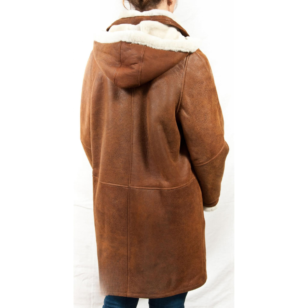 Varise | Women’s Shearling-Lined Hooded Jacket