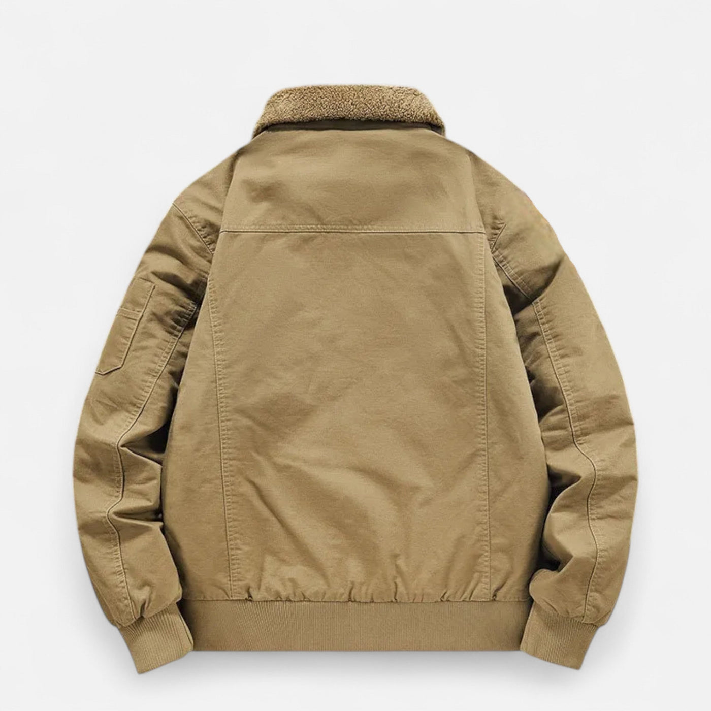 Briggs | Men’s Casual Jacket – Refined Cotton & Lambswool Blend