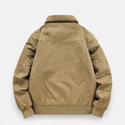 Briggs | Men’s Casual Jacket – Refined Cotton & Lambswool Blend