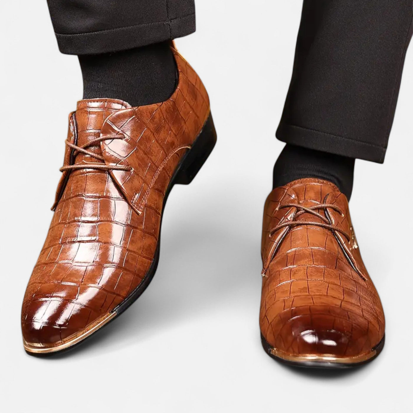 Claude | Classic Gentleman’s Formal PU Leather Shoes