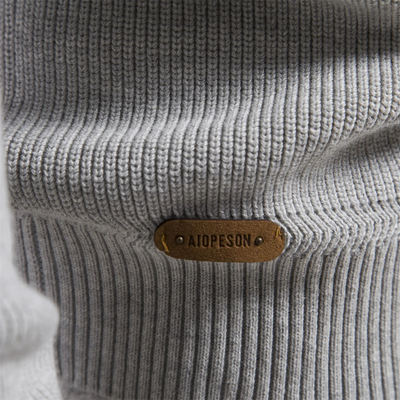 Breck | Men’s Cotton Zip Sweater – Refined Knitwear for the Season