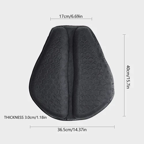 Alek | Gel Motorcycle Seat Cushion