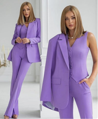 Amber | Women’s Three-Piece Tailored Suit Set