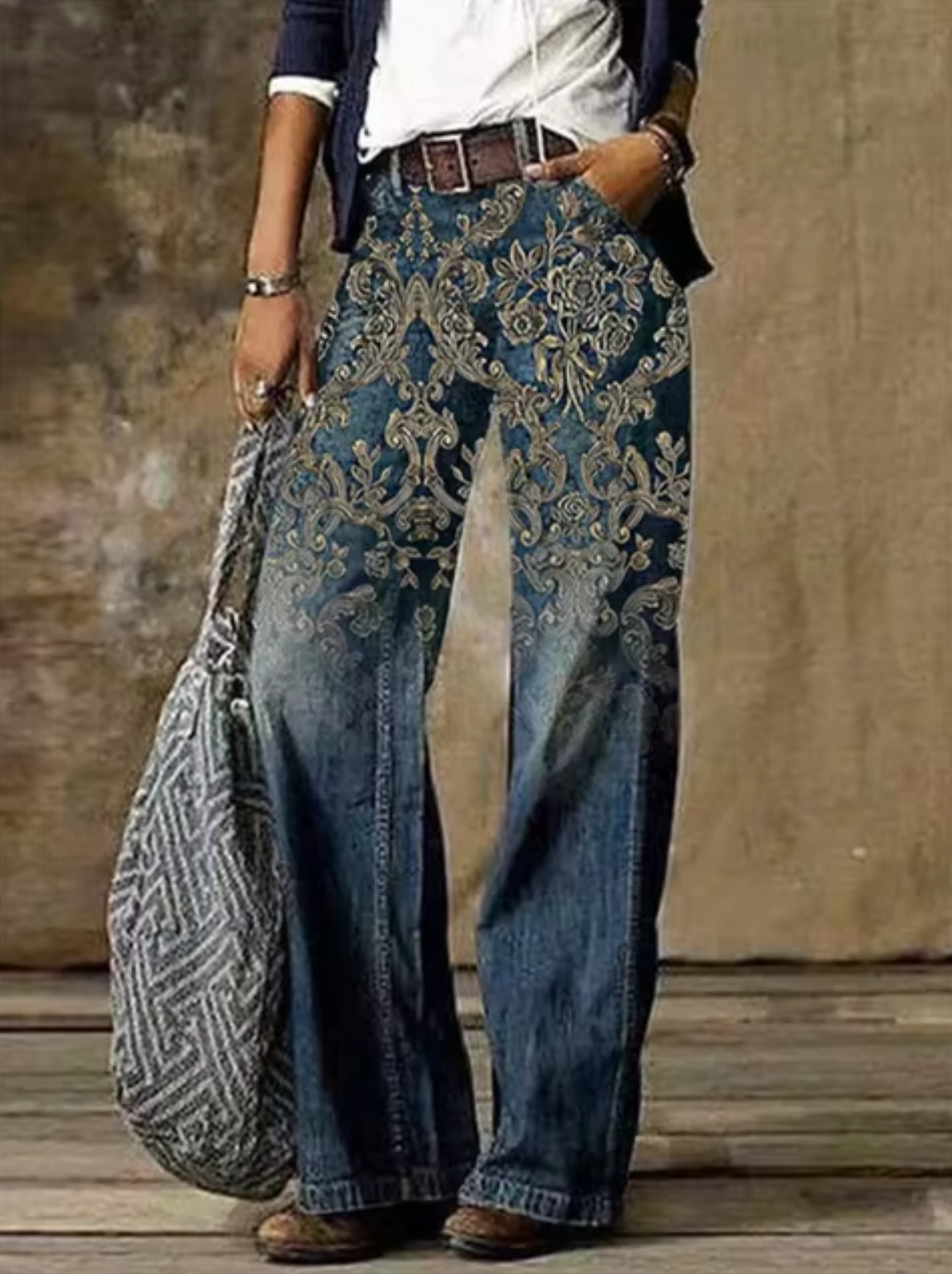 Shenica | Women’s Slim-Fit Cotton Jeans