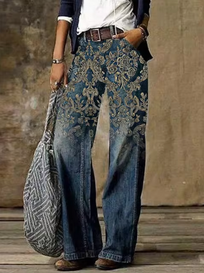 Shenica | Women’s Slim-Fit Cotton Jeans