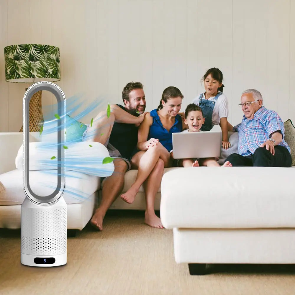 Airpure™ | 3-in-1 Bladeless Cooling & Air Purifier