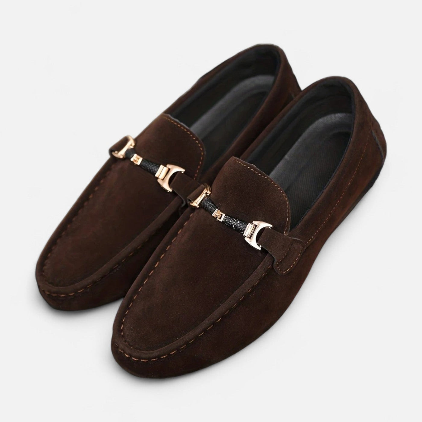 Bentley | Men’s Slip-On Buckle Loafers – Effortless Sophistication for Every Step
