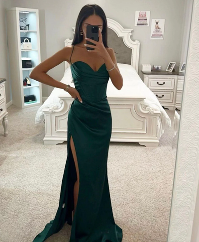 Soline | Split Evening Dress – Assertive Allure