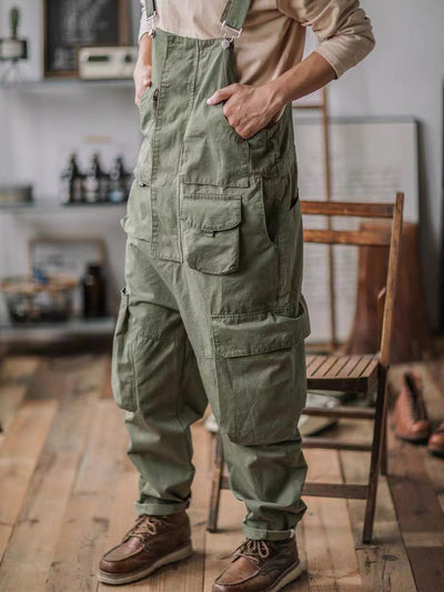 Sylvain | Loose Overalls with Multiple Pockets – Casual and Functional Style