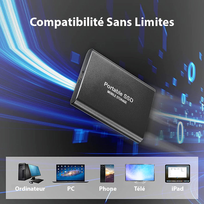 Ultra-Fast External SSD – Compact High-Capacity Storage Drive