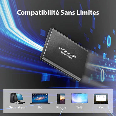 Ultra-Fast External SSD – Compact High-Capacity Storage Drive