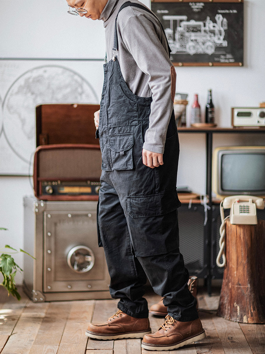 Sylvain | Loose Overalls with Multiple Pockets – Casual and Functional Style