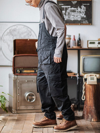 Sylvain | Loose Overalls with Multiple Pockets – Casual and Functional Style
