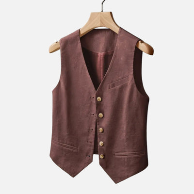 Allegra | Women’s Elegant Sleeveless Vest – Tailored Sophistication for Every Season