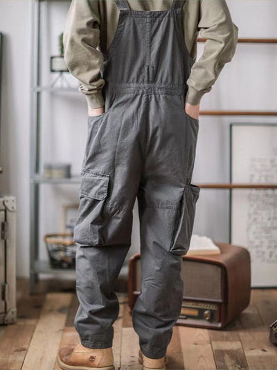 Sylvain | Loose Overalls with Multiple Pockets – Casual and Functional Style