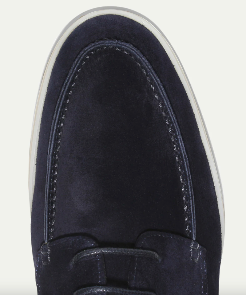 Álvaro | Men’s Suede Moccasin Loafers – Lace-Up Finish & Refined Comfort