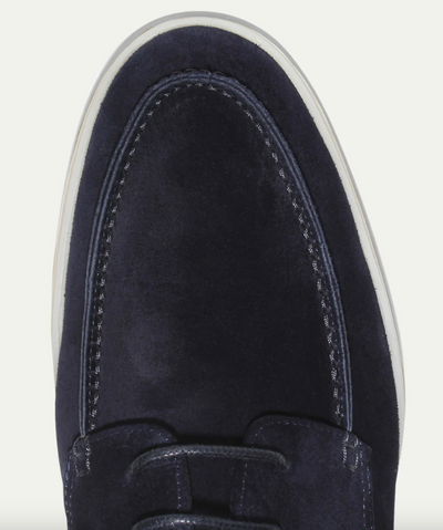 Álvaro | Men’s Suede Moccasin Loafers – Lace-Up Finish & Refined Comfort