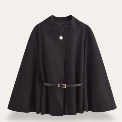 Tania | Women’s Elegant Wool Cape Coat