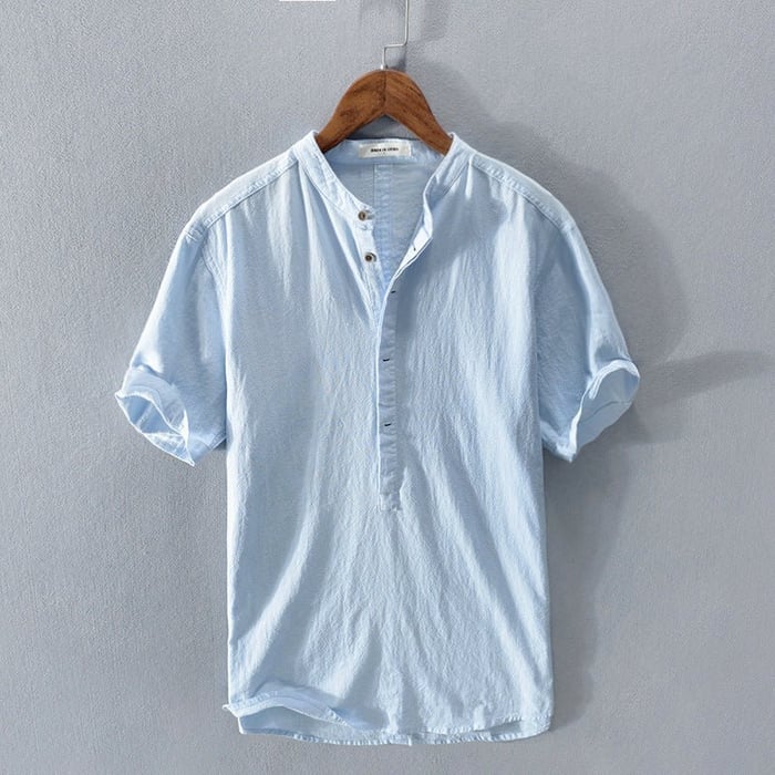 Anthony | Men’s Classic Linen Shirt