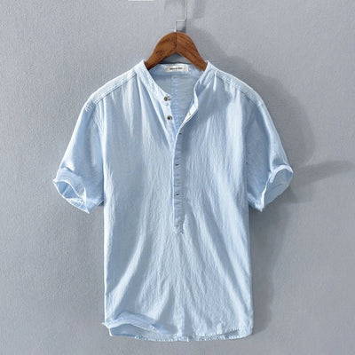 Anthony | Men’s Classic Linen Shirt