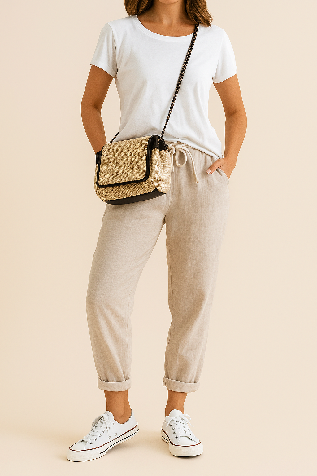 Trixie | Women’s Relaxed Linen Drawstring Pants