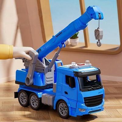 Zavrix | Construction Crane Truck Toy with Lights & Sounds