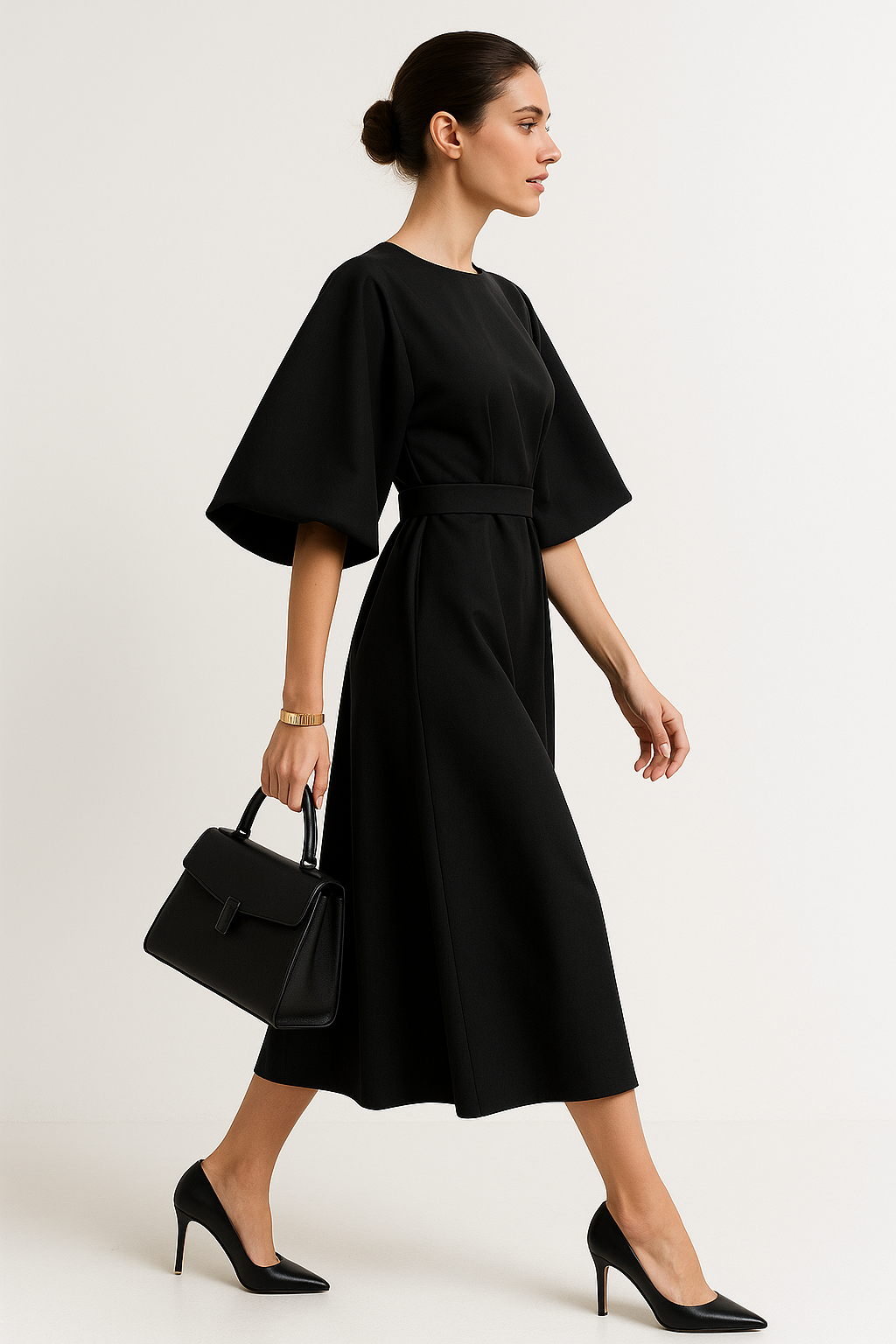 Siya | Women’s Tailored Midi Dress