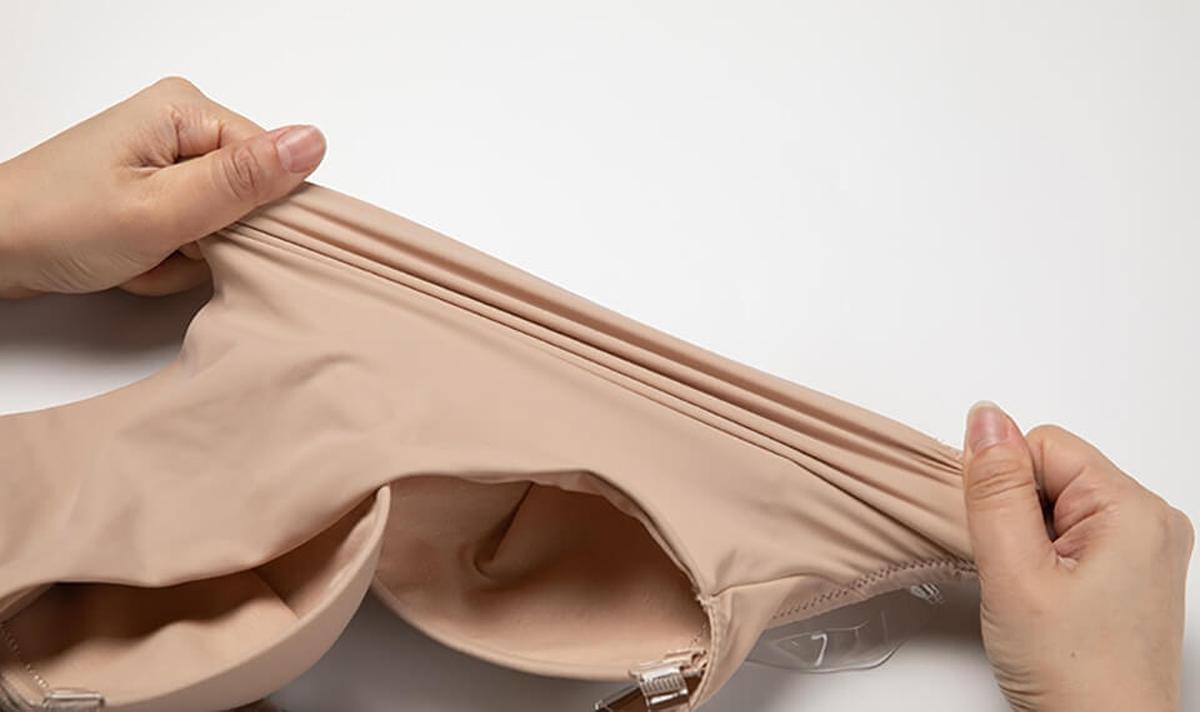 Xandra | Deep V Backless Body Shaper with Adjustable Transparent Straps