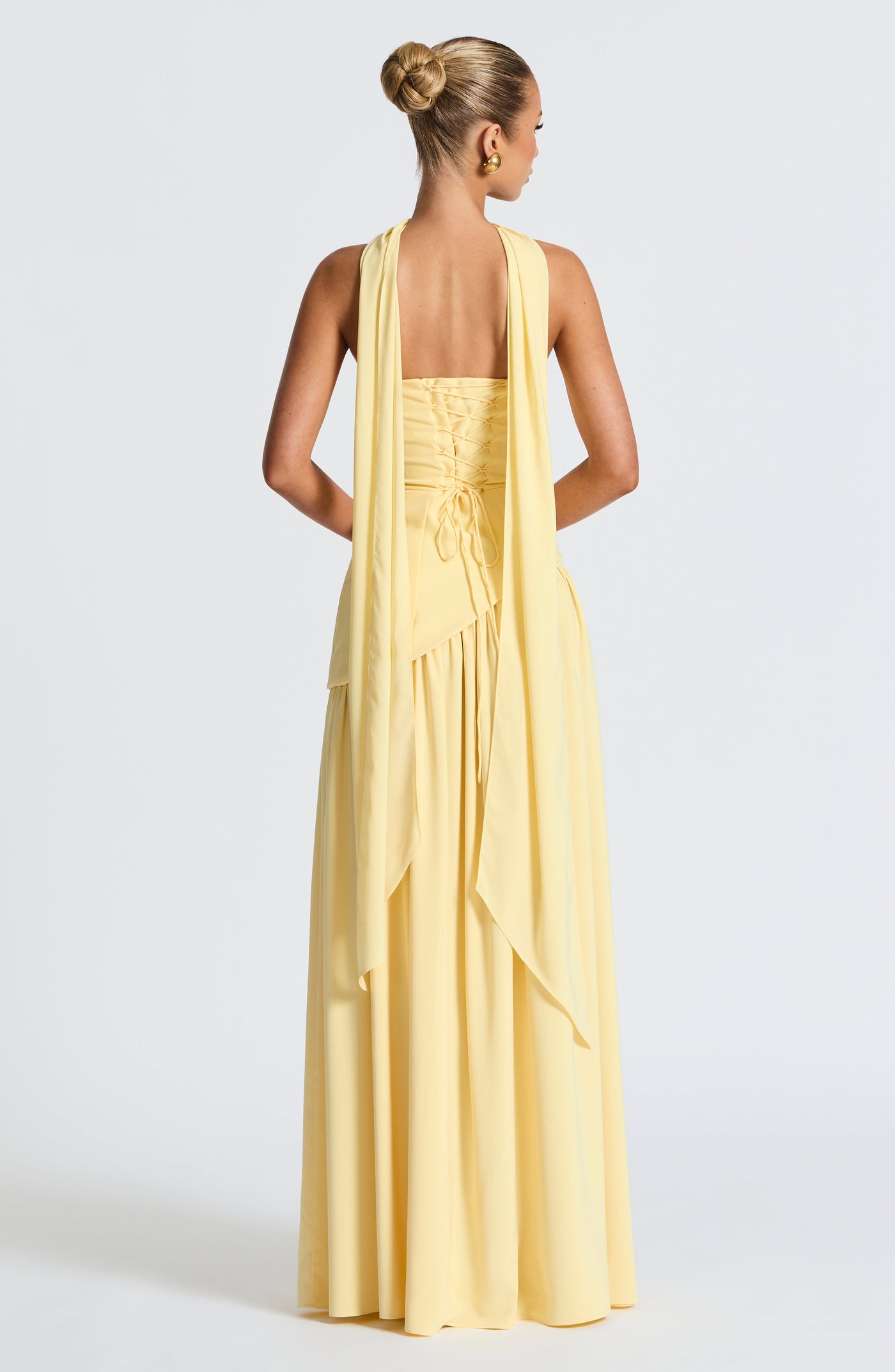 Tessa | Women’s Strapless Front-Slit Maxi Dress