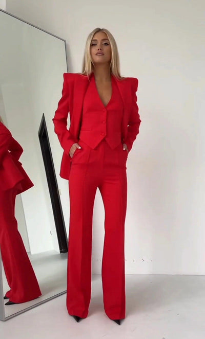 Amber | Women’s Three-Piece Tailored Suit Set
