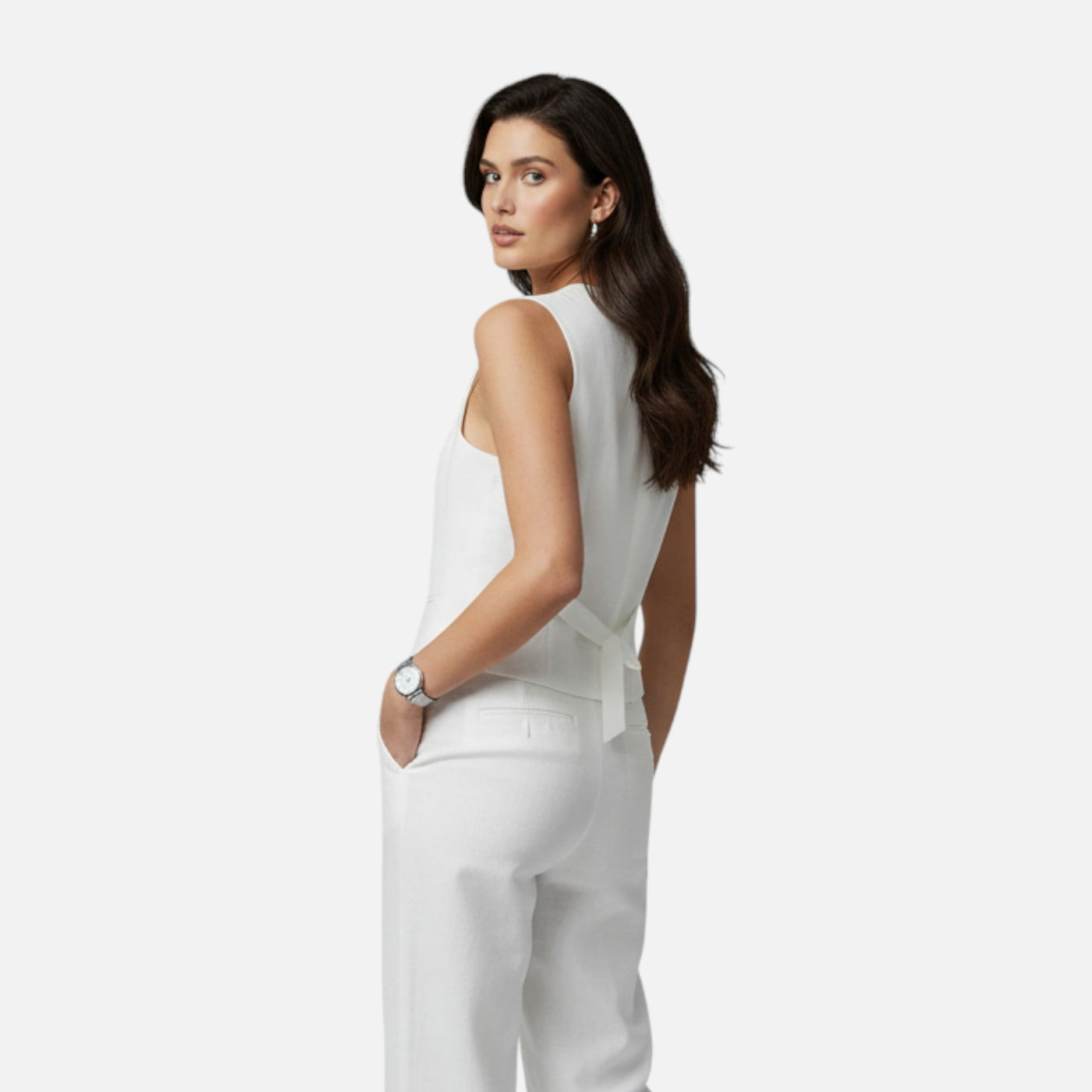 Allegra | Women’s Elegant Sleeveless Vest – Tailored Sophistication for Every Season