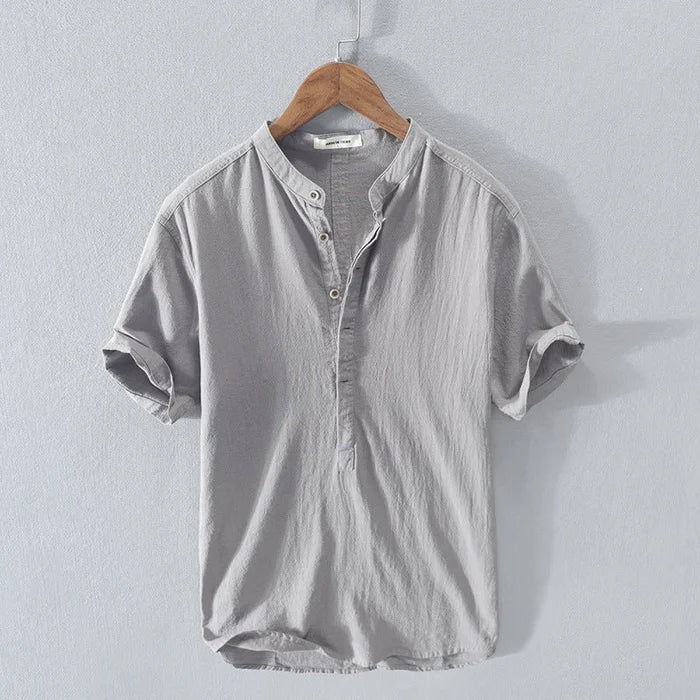 Anthony | Men’s Classic Linen Shirt