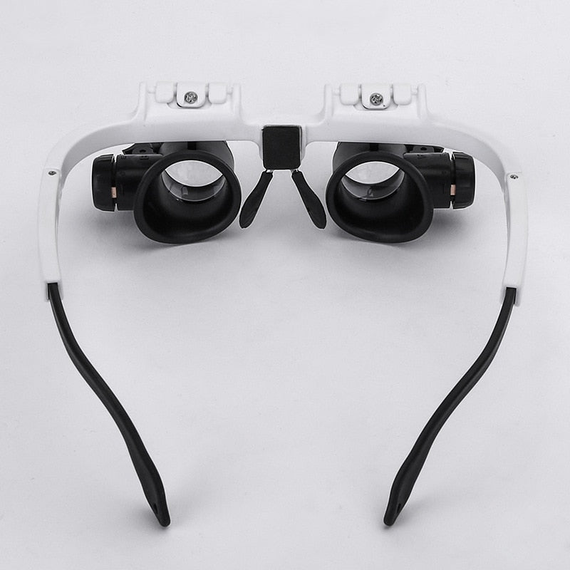 Xavrix | LED Illuminated Adjustable Magnifier Glasses