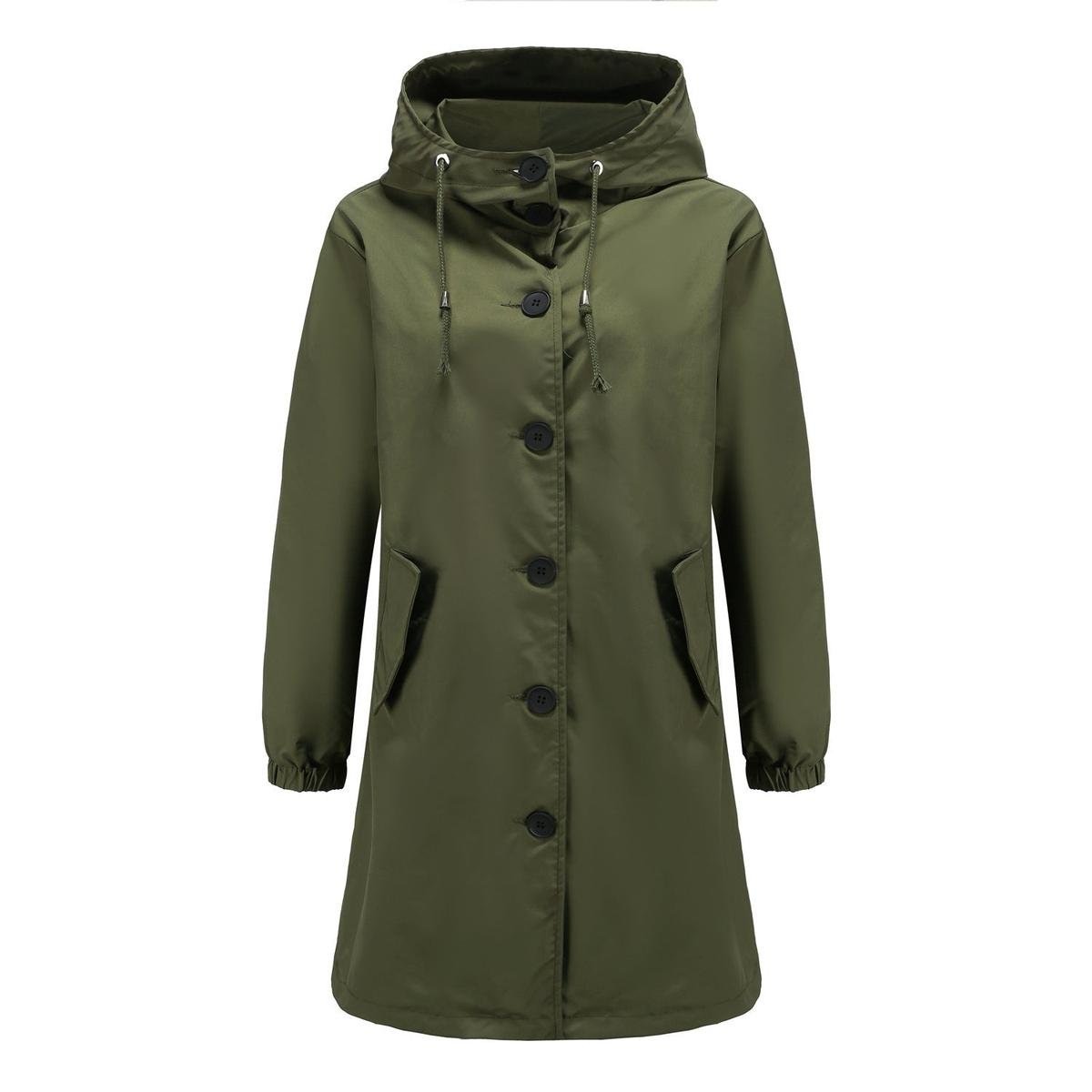 Abigail | Lightweight Waterproof Hooded Rain Jacket for Women
