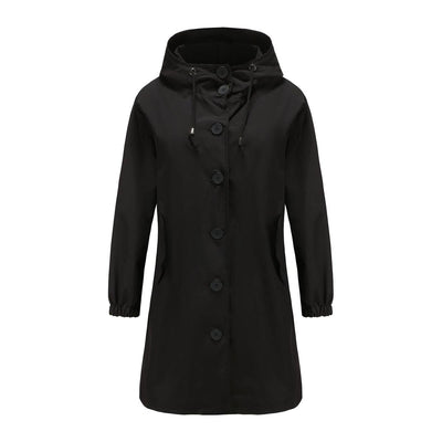 Abigail | Lightweight Waterproof Hooded Rain Jacket for Women
