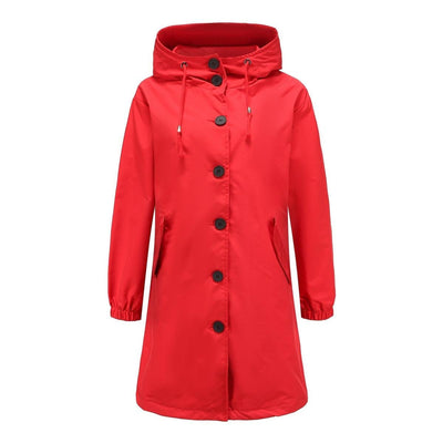 Abigail | Lightweight Waterproof Hooded Rain Jacket for Women