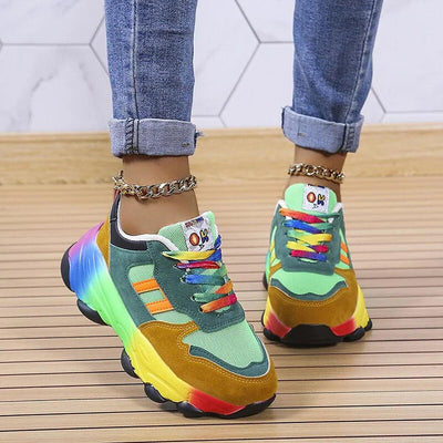 Elsie | Orthopedic Rainbow Shoes with Arch Support